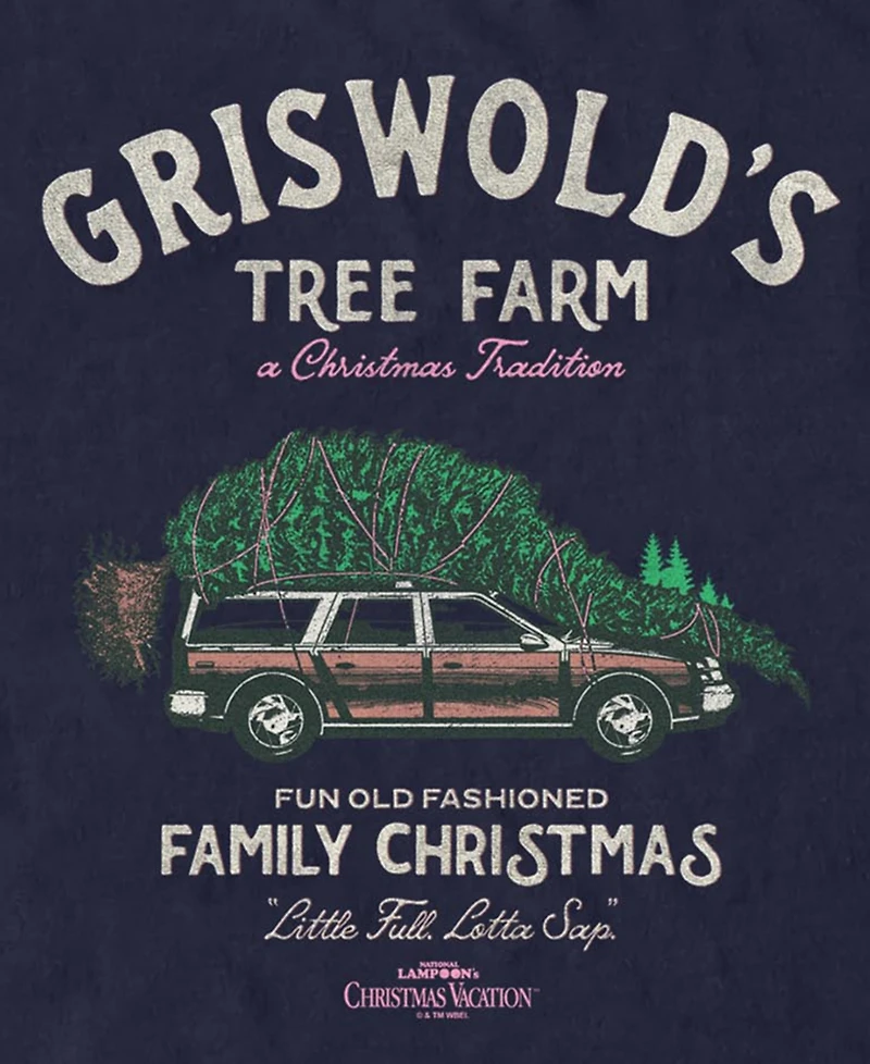 Fifth Sun Men's Griswold Holiday Christmas Graphic T-Shirt