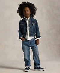 Polo Ralph Lauren Toddler and Little Boys Cotton Denim Trucker Jacket