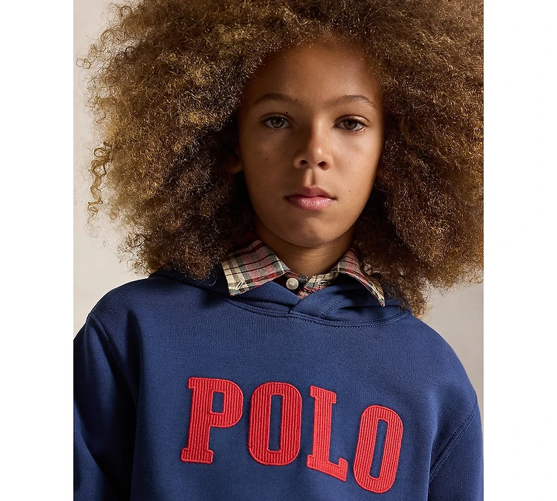 Polo Ralph Lauren Boys' 8-20 Logo Fleece Hoodie