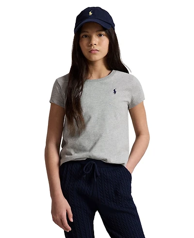 Polo Ralph Lauren Big Girls Cotton Jersey Short Sleeve T-shirt