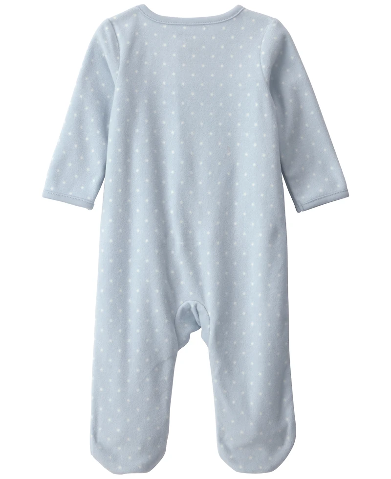 Carter's Baby Girls' Unicorn Footed 2-Way Zip Pajamas