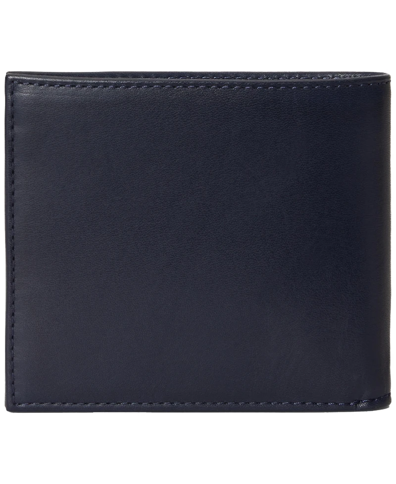 Polo Ralph Lauren Polo Bear Leather Bifold Wallet
