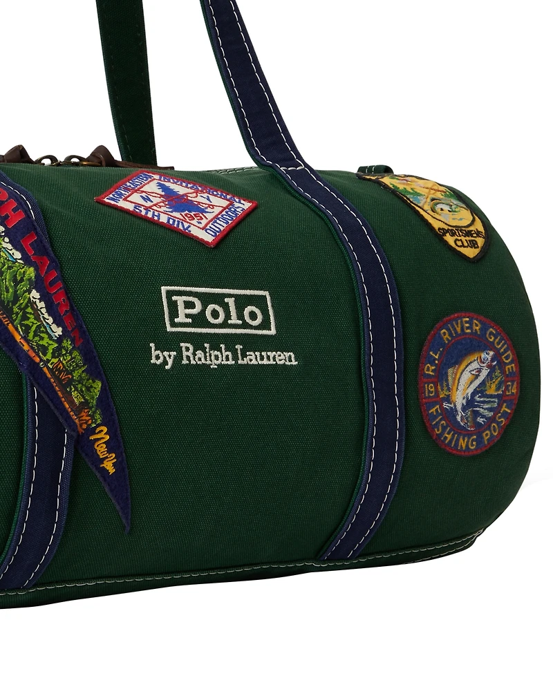 Polo Ralph Lauren Men's Logo Patch Canvas Duffel Bag
