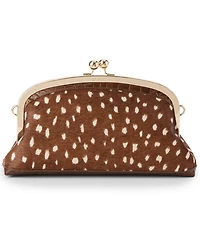 Brahmin Christine Wilds Leather Medium Clutch Handbag