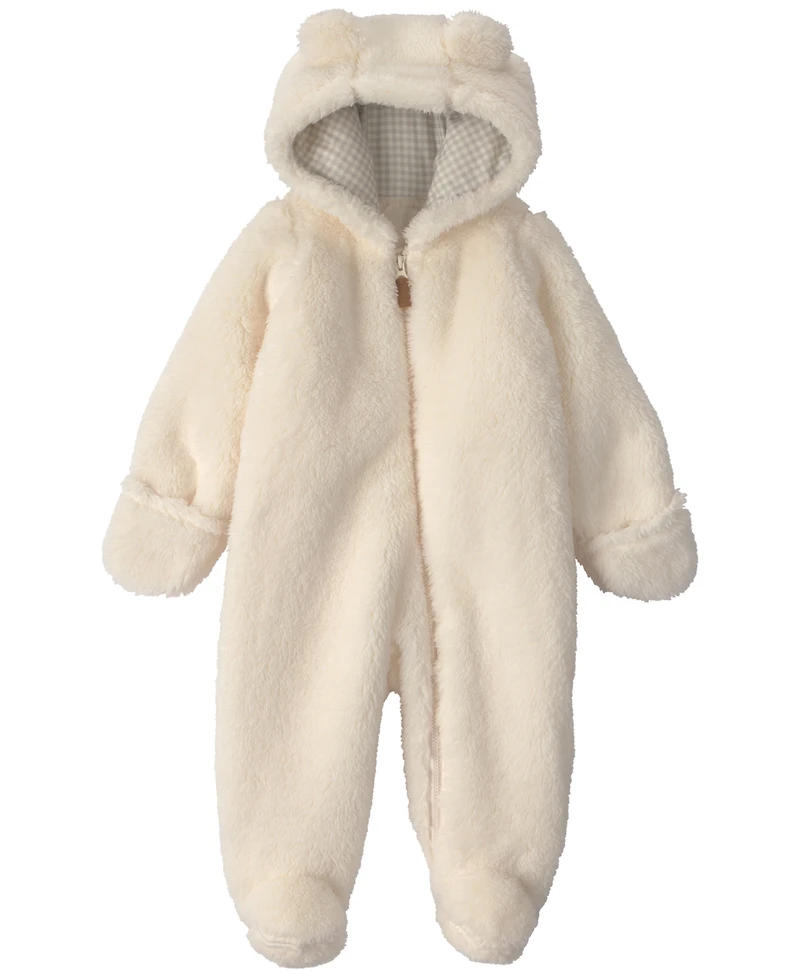 Carter's Baby Boys' and Girls' Teddy Fleece Hooded Jumpsuit