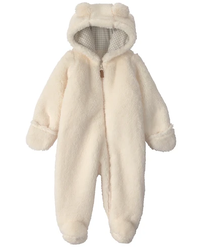 Carter's Baby Boys' and Girls' Teddy Fleece Hooded Jumpsuit