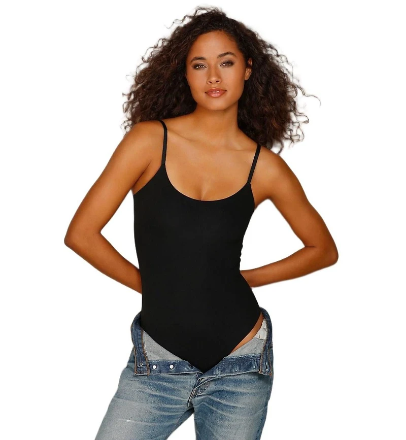 Lascana Women's Seamless Scoop Neck Fitted Bodysuit