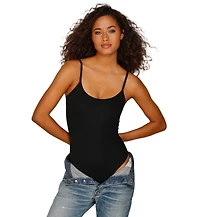 Lascana Women's Seamless Scoop Neck Fitted Bodysuit