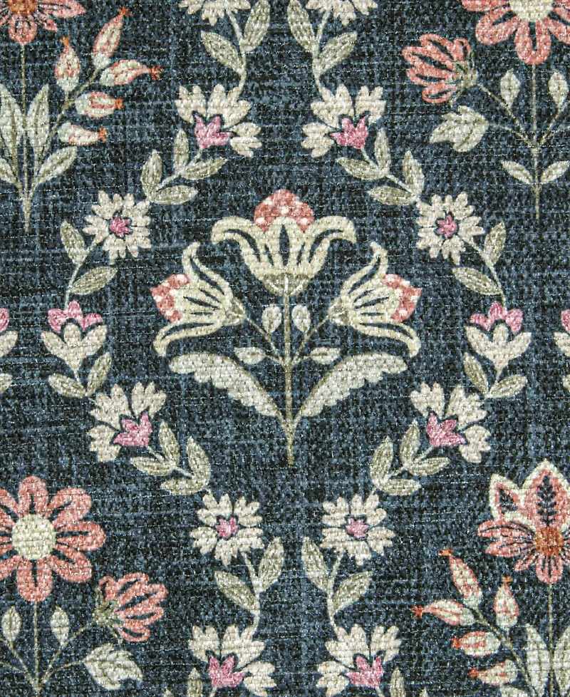 Laura Ashley Barrington Floral Slip Resistant 2-Piece Rug Set