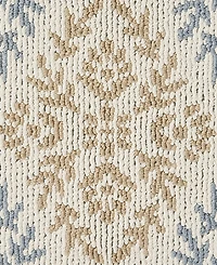Laura Ashley All Loop Tufted Skid-Resistant 2-Piece Rug Set