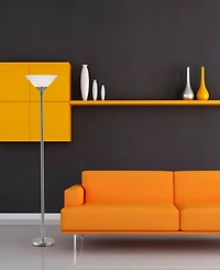 Adesso Aries Torchiere Floor Lamp