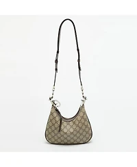 Pre-Owned Gucci Women's Attache Gg Supreme Shoulder Bag