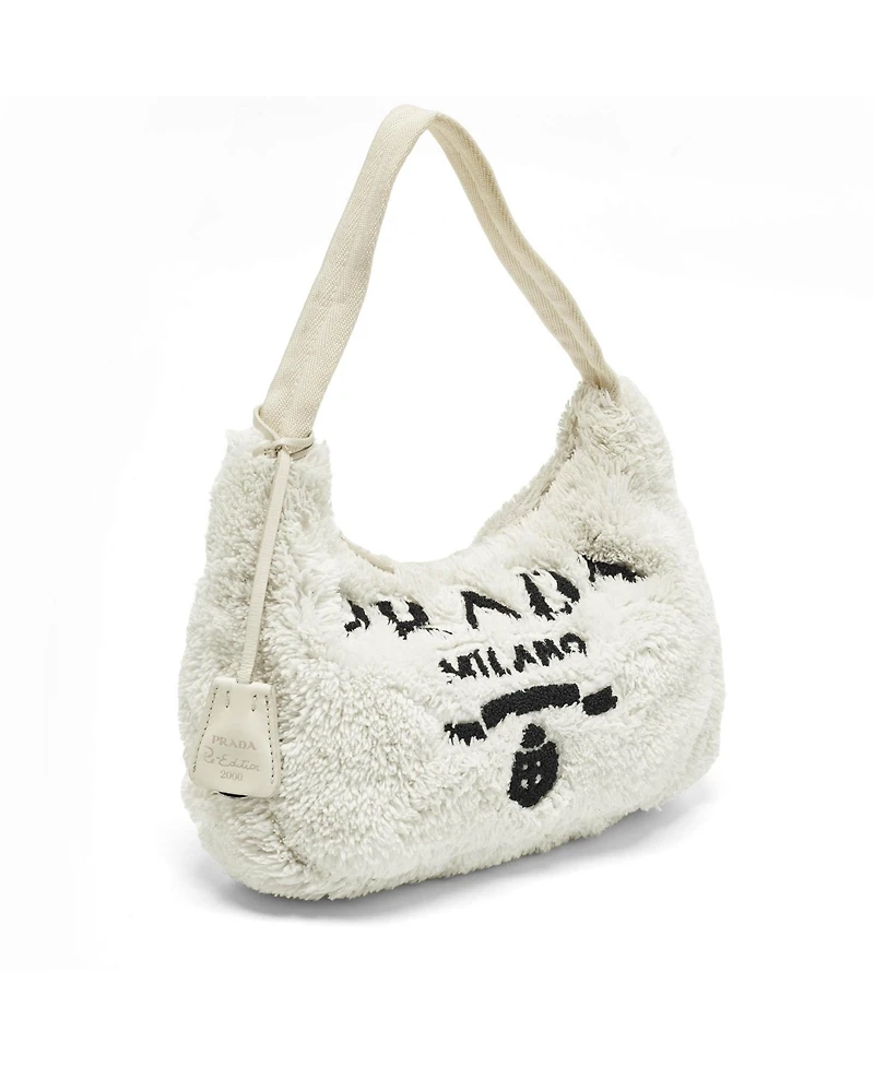 Pre-Owned Prada Women's Re-Edition 2000 Terrycloth Shoulder Bag