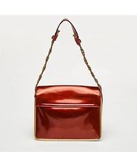 Pre-Owned Chloe Women's Sally Patent Leather Shoulder Bag