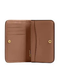 Coach Women's Crystal Signature Jacquard Essential Slim Card Case
