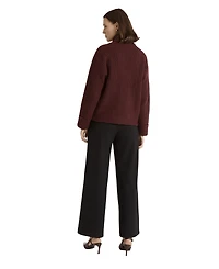 Finery London Women's Albie Ribbed-Knit Roll-Neck Sweater