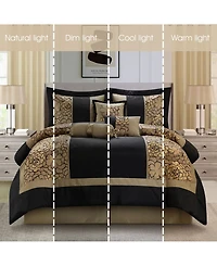 Stratford Park Sibyl Floral 9-Piece. Comforter Set, Queen