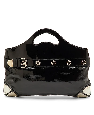 Pre-Owned Gucci Women's Romy Patent Leather Satchel