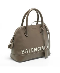 Pre-Owned Balenciaga Women's Ville Small Logo Leather Satchel