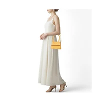 Pre-Owned Jacquemus Women's Le Chiquito Moyen Suede Top Handle Bag