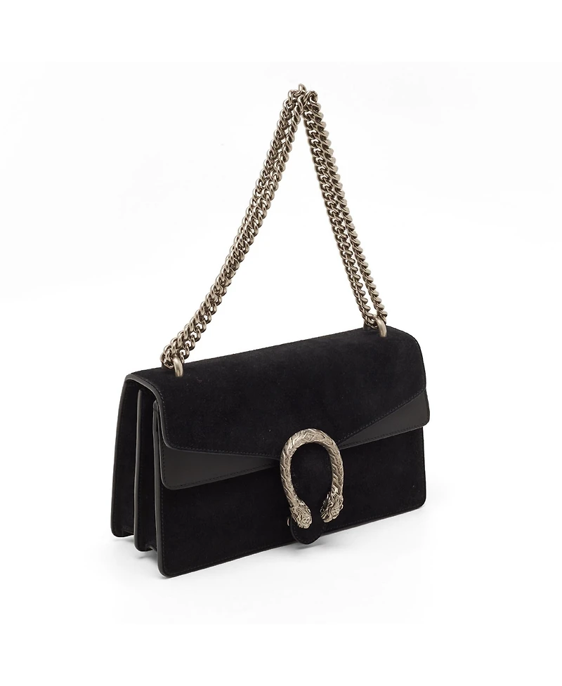 Pre-Owned Gucci women's Bree Gg Canvas and Leather Crossbody Bag