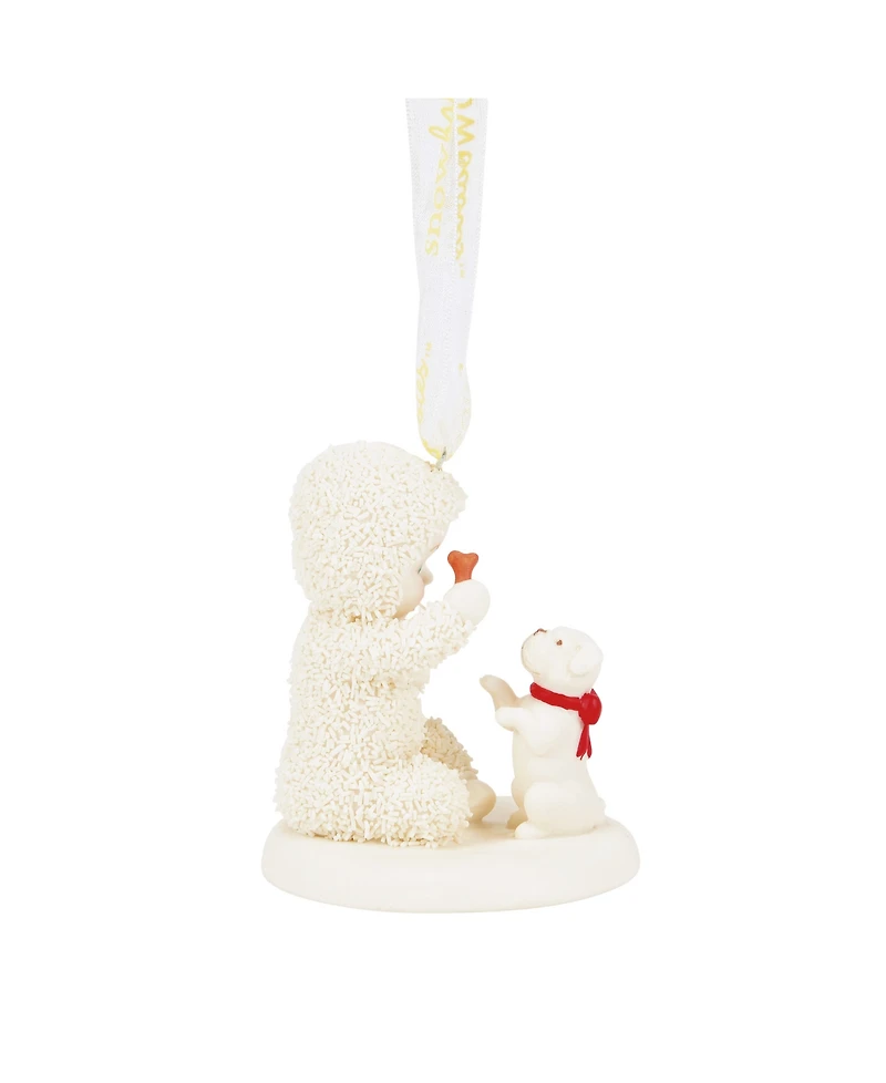 Department 56 Snowbabies Here's a Special Treat Ornament