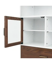 Teamson Home Tyler Modern Wooden Floor Storage Cabinet