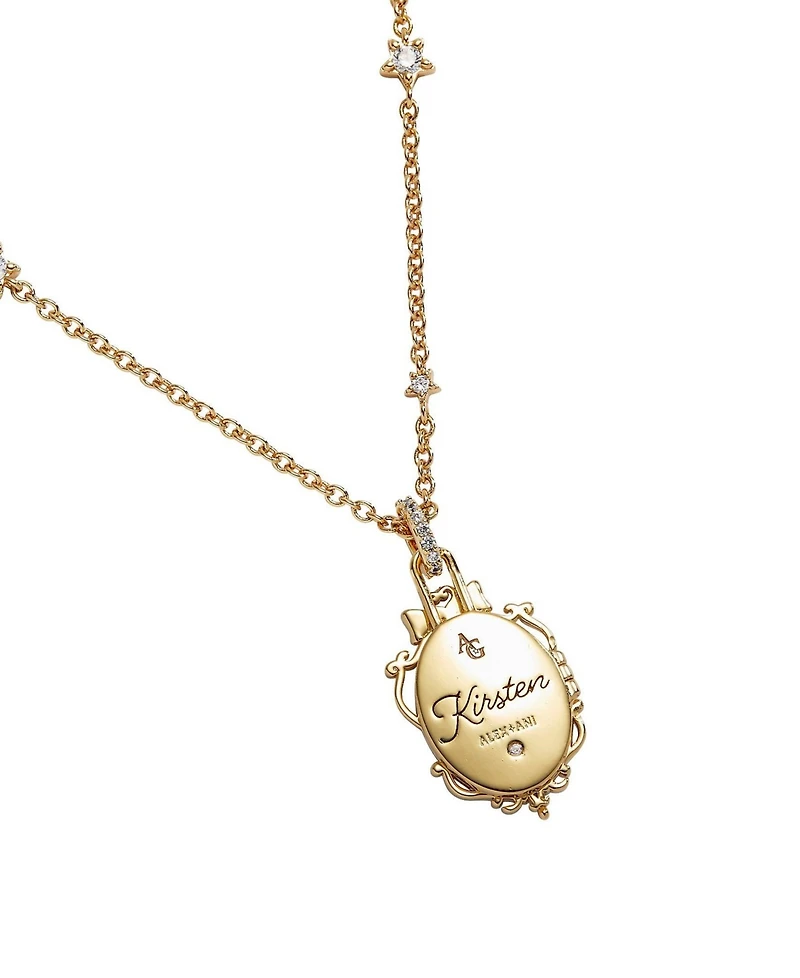 Alex and Ani American Girl Kirsten 'Brave' Locket Necklace