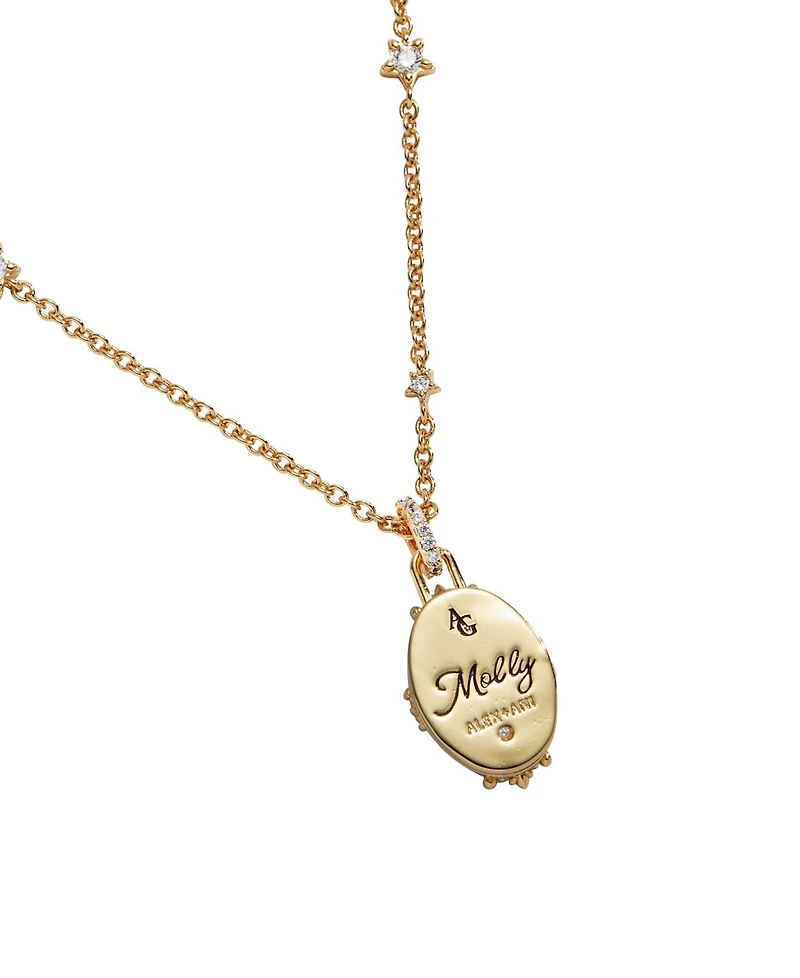 Alex and Ani American Girl Molly 'Lovable' Locket Necklace