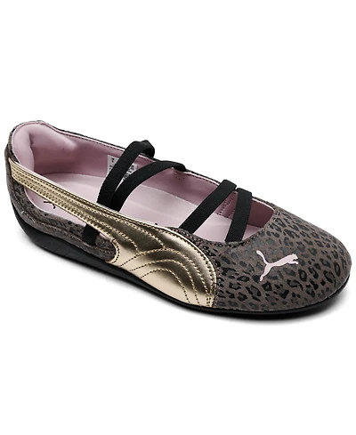 Puma Big Girls Speed Cat Ballet Leo Girl Mary Jane Lifestyle Sneakers from Finish Line