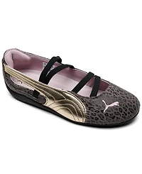 Puma Big Girls Speed Cat Ballet Leo Girl Mary Jane Lifestyle Sneakers from Finish Line
