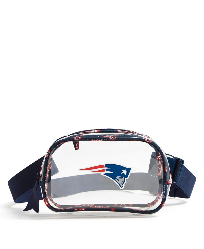 Vera Bradley New England Patriots Clear Small-Belt Bag