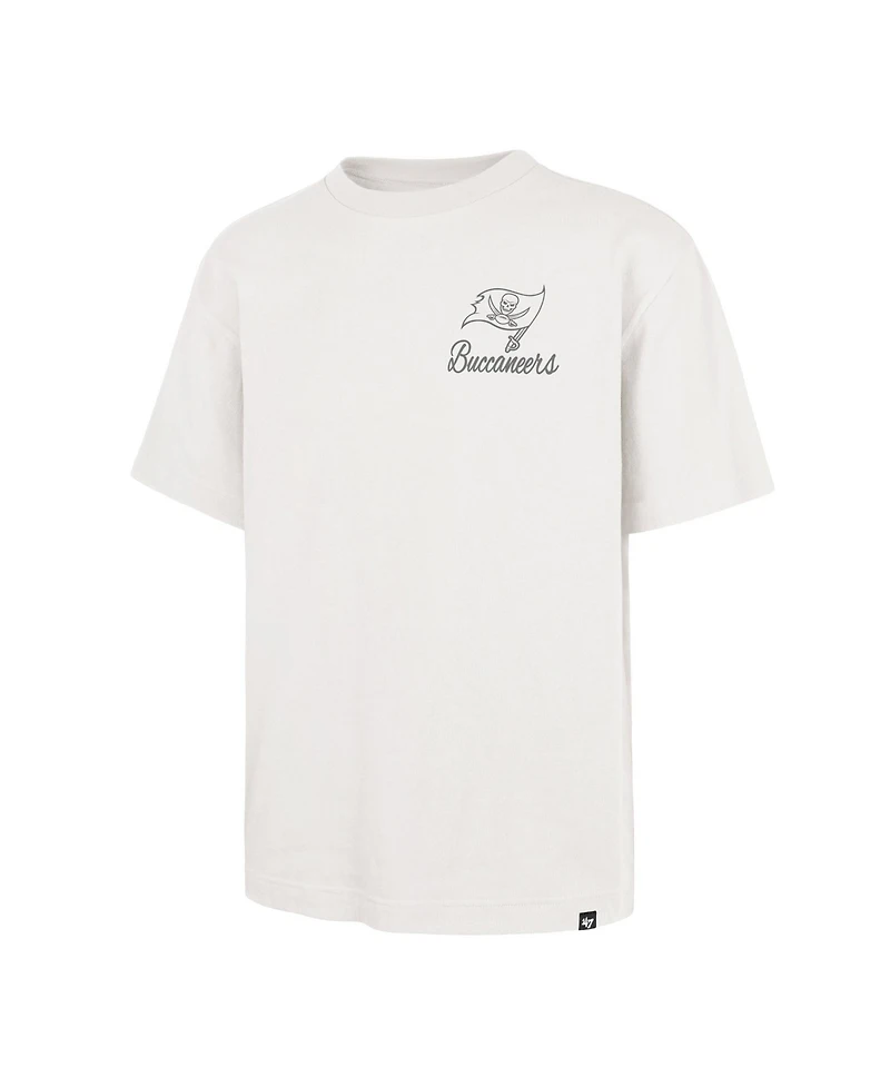 '47 Brand Men's Off White Tampa Bay Buccaneers Photon Dust Foundation T-Shirt