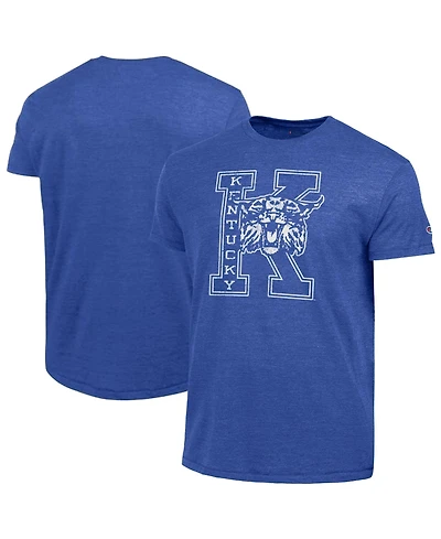 Champion Men's Royal Kentucky Wildcats Triumph Tri-Blend T-Shirt