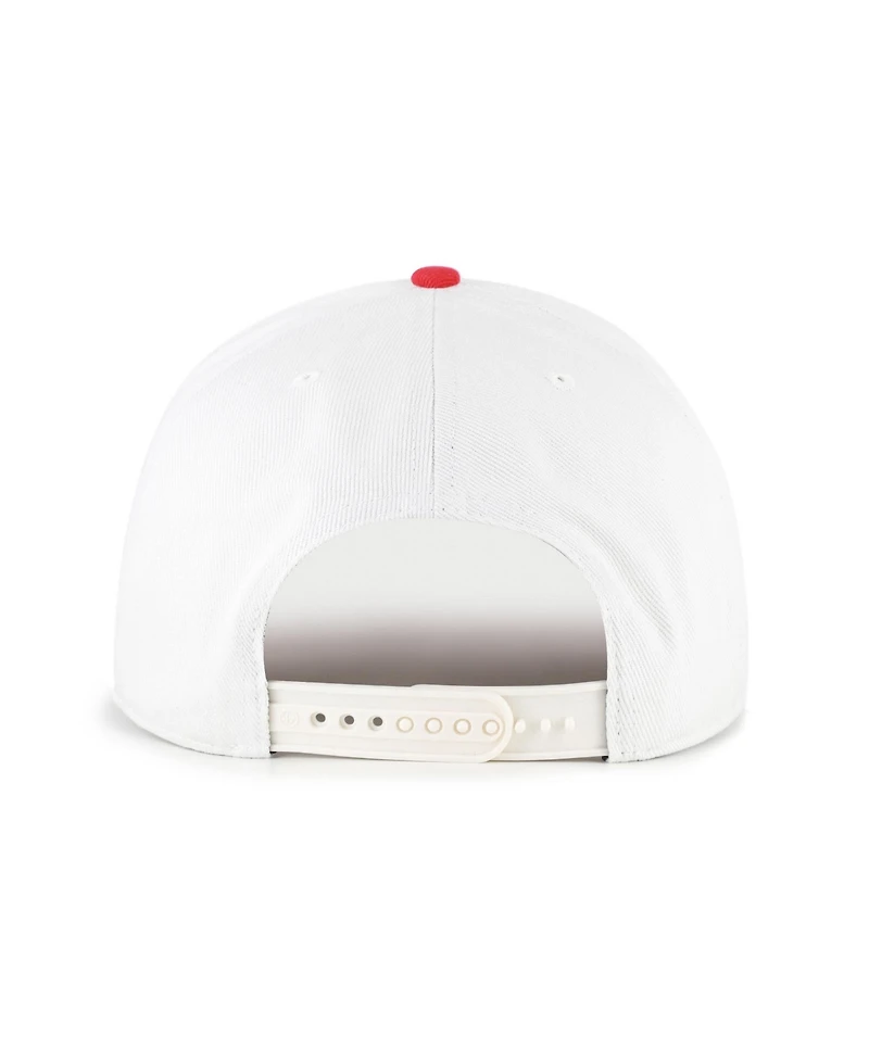 '47 Brand Men's White/Red Philadelphia Phillies Glizzy Collection Hitch Adjustable Hat
