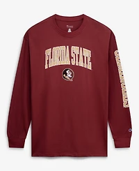 Champion Men's Garnet Florida State Seminoles Big Tall Arch Over Logo Long Sleeve T-Shirt