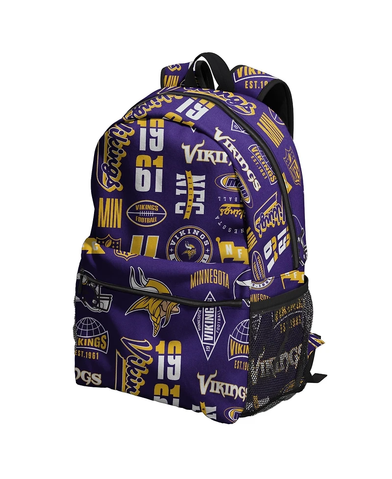 Outerstuff Minnesota Vikings Backpack and Lunchbox Set
