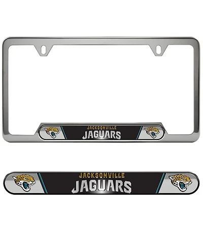 Logo Brands Jacksonville Jaguars Embossed License Plate Frame