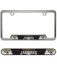 Logo Brands Jacksonville Jaguars Embossed License Plate Frame