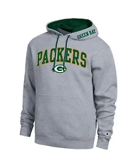 Champion Men's Green Bay Packers Classic-Fit Poly-Cotton Blend Pullover Hoodie