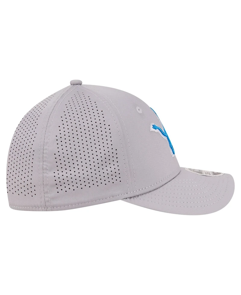 New Era Men's Detroit Lions 39THIRTY M-Crown Stretch-Fit Baseball Cap