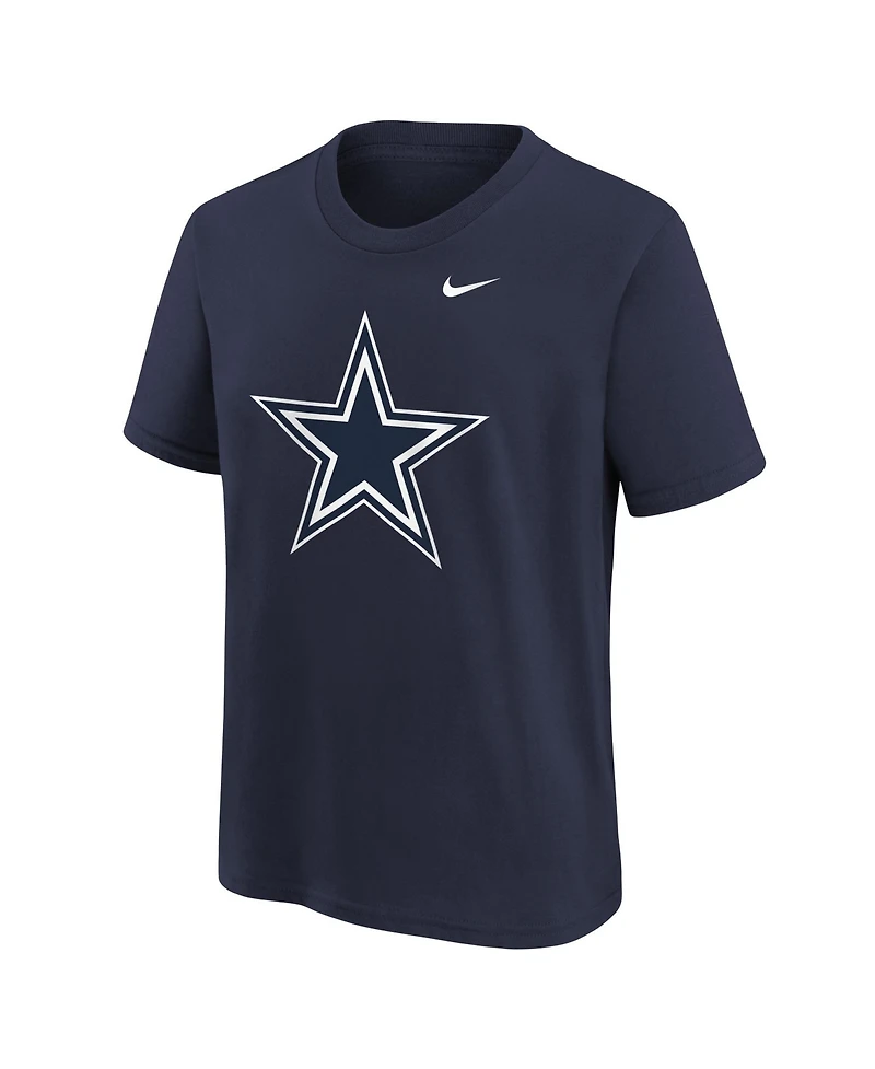 Nike Boys' 4-20 and Girls' 4-16 Dallas Cowboys Logo Tagless T-Shirt