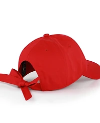 '47 Brand Women's Red Kansas City Chiefs Bow Back Clean Up Adjustable Hat