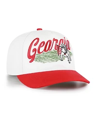 '47 Brand Men's and Women's Natural Georgia Bulldogs Saturday Capsule Enfield Hitch Adjustable Hat