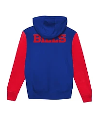 Outerstuff Toddler Boys' 2T-5T Buffalo Bills Color-Block Fleece-Lined Full-Zip Hoodie