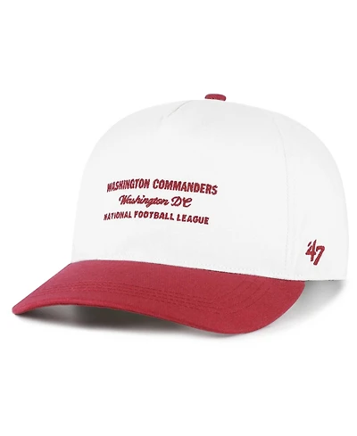 '47 Brand Washington Commanders Hitch Two-Tone Five-Panel Adjustable Men's Baseball Cap