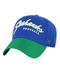 '47 Brand Men's Royal Seattle Seahawks Throwback Mvp Adjustable Hat