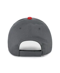 '47 Brand Men's Charcoal Atlanta Falcons Split Block Mvp Adjustable Hat