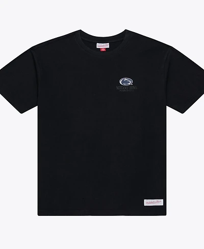 Mitchell & Ness Men's Black Penn State Nittany Lions Monochrome Icon T-Shirt