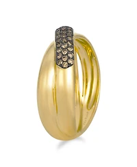 Le Vian Chocolate Diamond (0.43 ct. t.w.) Ring in 14k Honey Gold